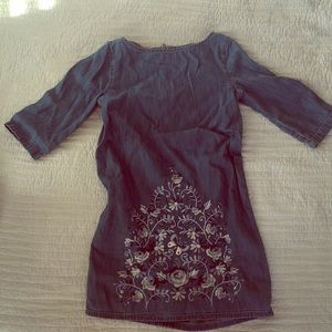 Darling Gap Chambray Dress